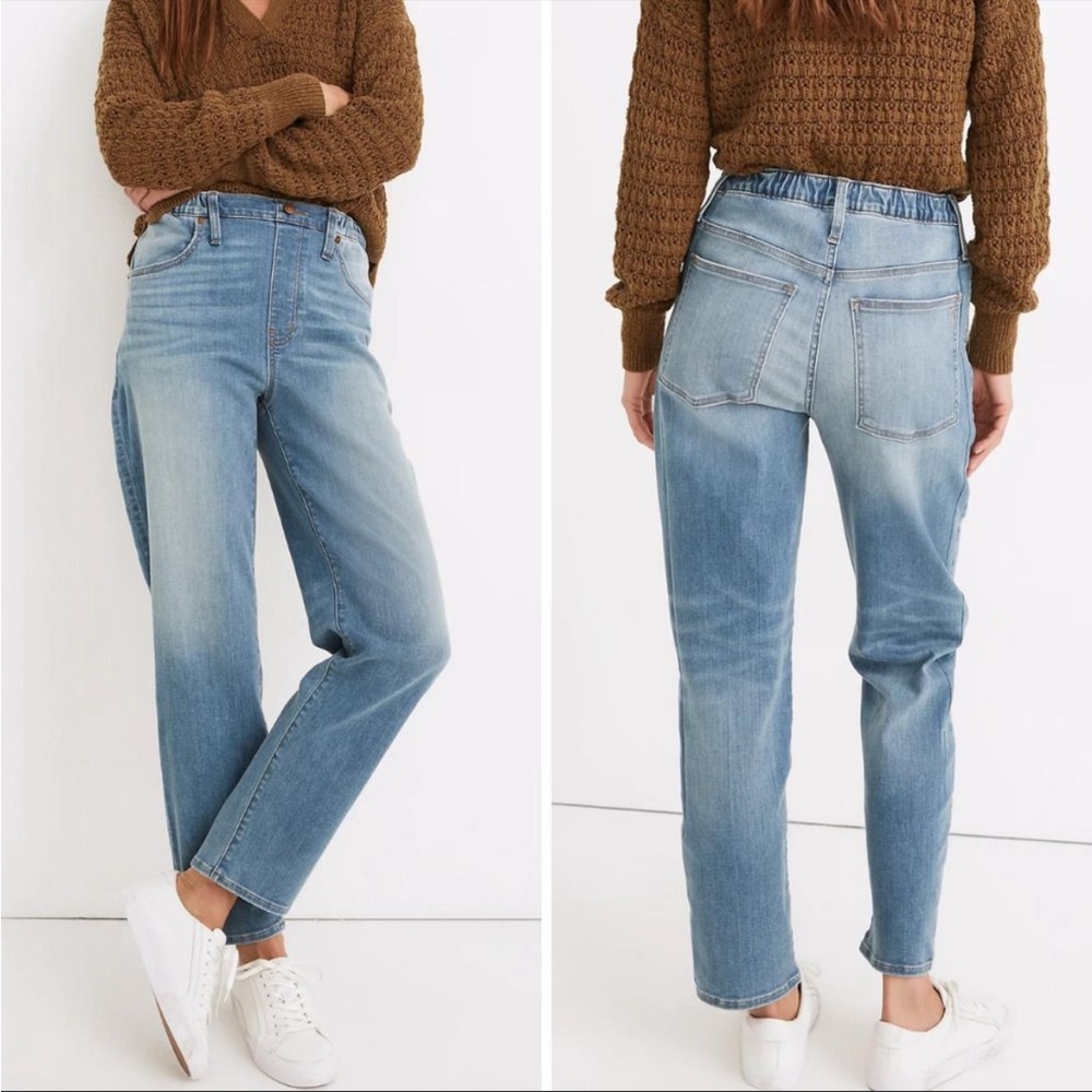 Madewell Pull-On Jeans in Keefe Wash, NA951 - Picture 1 of 11